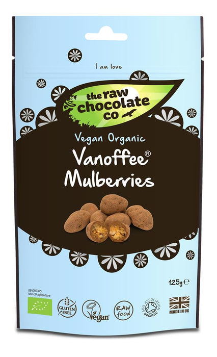 The Raw Chocolate Company Org Vanoffee Mulberries 125g