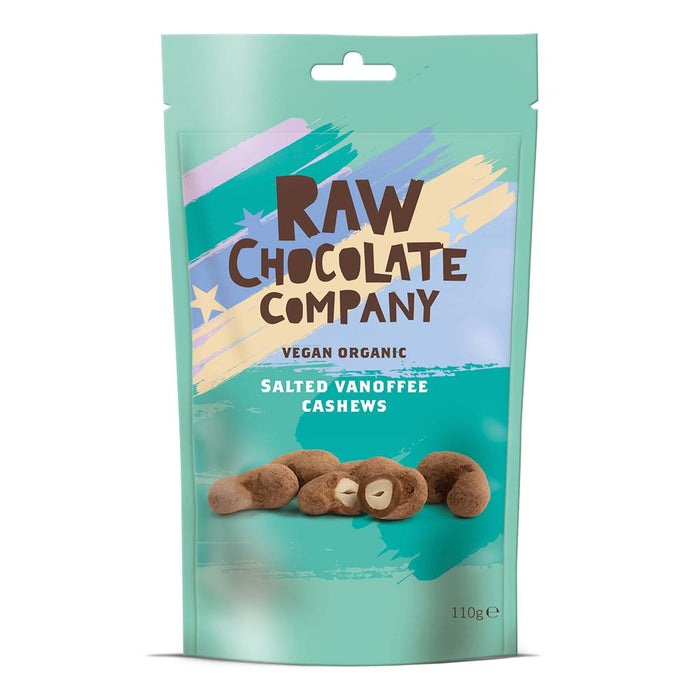 The Raw Chocolate Company Salted Vanoffee Cashews 110g