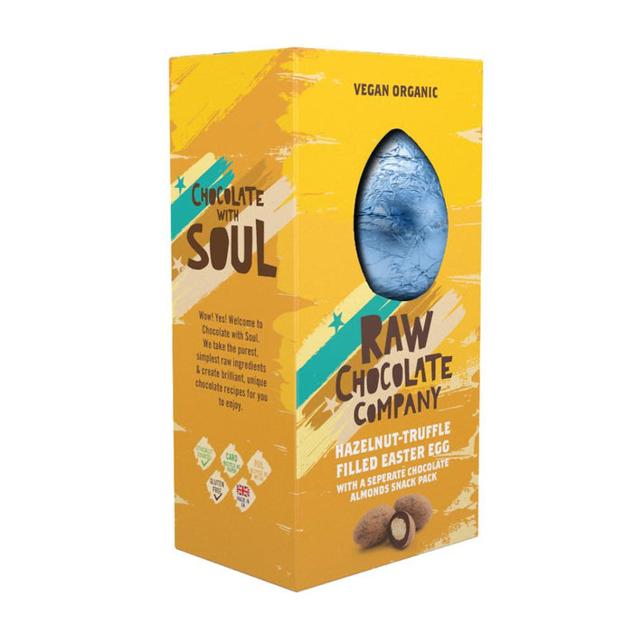 The Raw Chocolate Company Organic Vegan Luxury Egg 75g 75gg