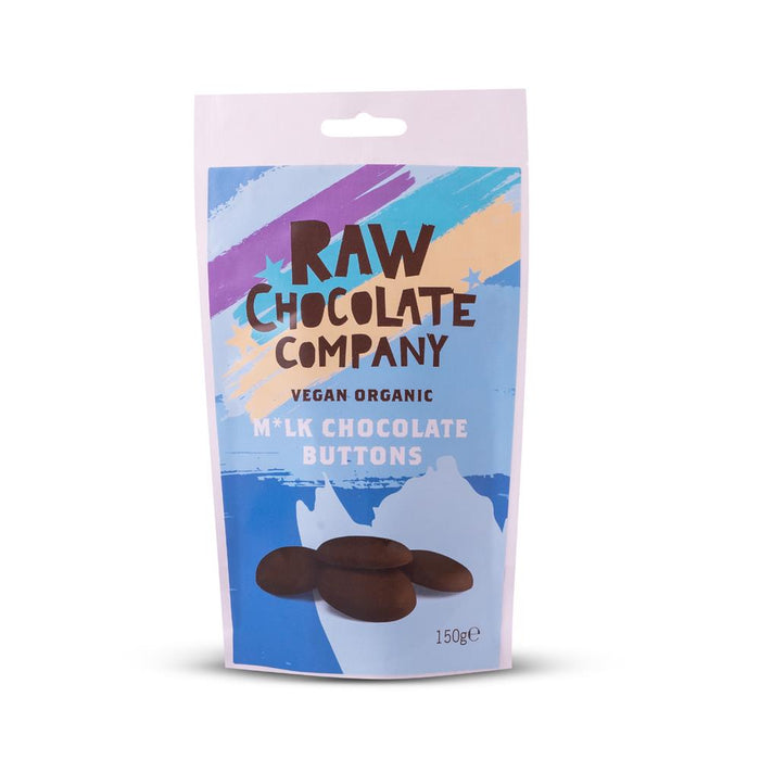 The Raw Chocolate Company M*lk Chocolate Buttons 150g