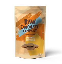 The Raw Chocolate Company Caramel Buttons 150g