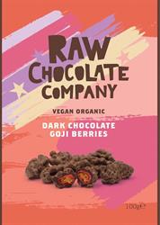 The Raw Chocolate Company Chocolate Goji Berries 100g