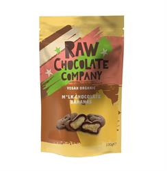 The Raw Chocolate Co M*lk Chocolate Bananas 100g