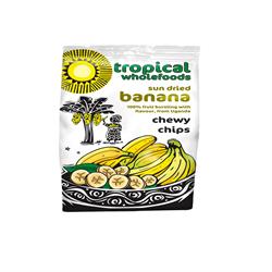 Tropical Wholefoods FT Organic Banana Chewy Chips 150g