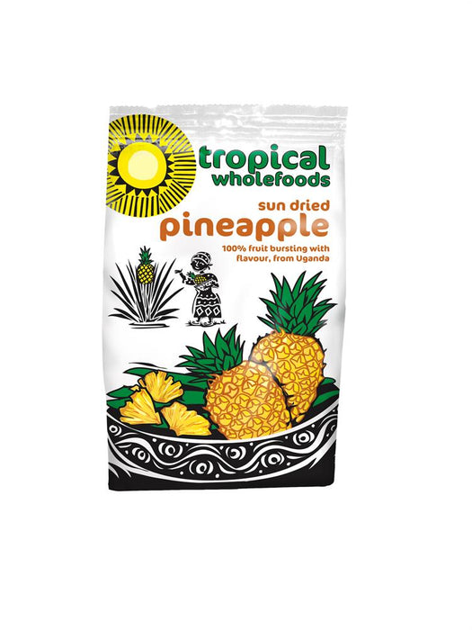 Tropical Wholefoods Fairtrade Sun Dried Pineapple 100g