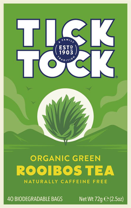 Tick Tock Rooibos Green Tea 40bag