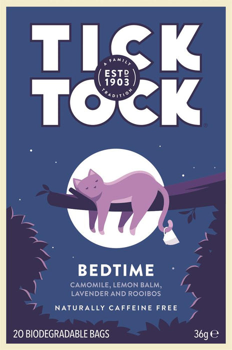 Tick Tock Wellbeing Bedtime Tea 20 Bags