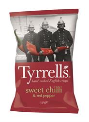 Tyrrells Sweet Chilli & Red Pepper Crisps 150g