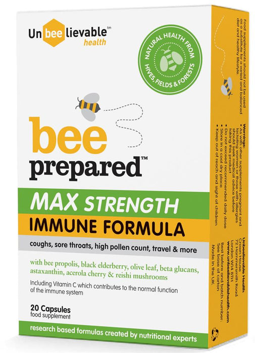 UnBEElievable Health Max Strength Immune Formula 20 Capsules