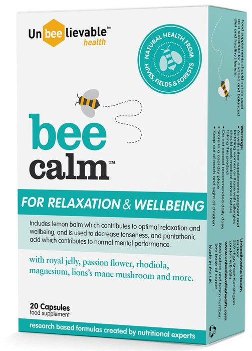 UnBEElievable Health Bee Calm 20 Capsules