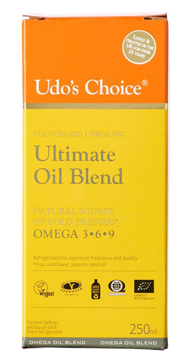 Udos Choice Oil 250ml - Organic