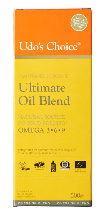 Udos Choice Oil 500ml - Organic