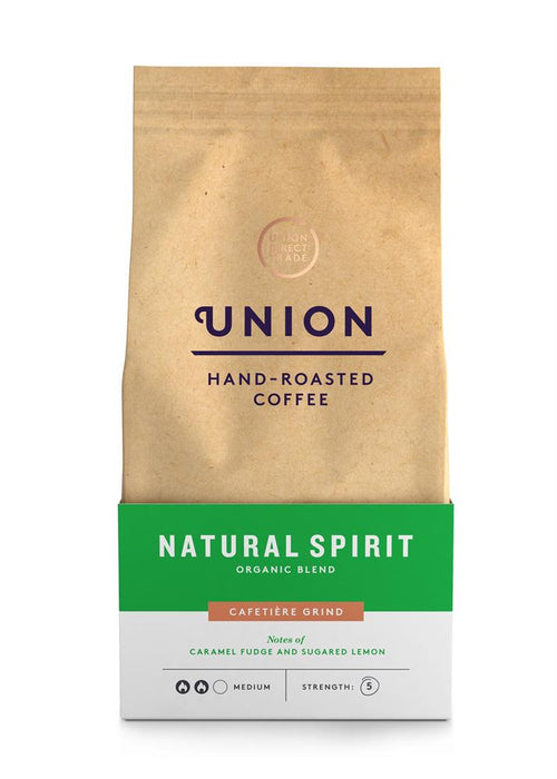 Union Roasted Coffee Organic Natural Spirit 200g