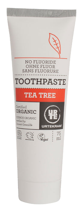 Urtekram Tea Tree Organic Toothpaste 75ml