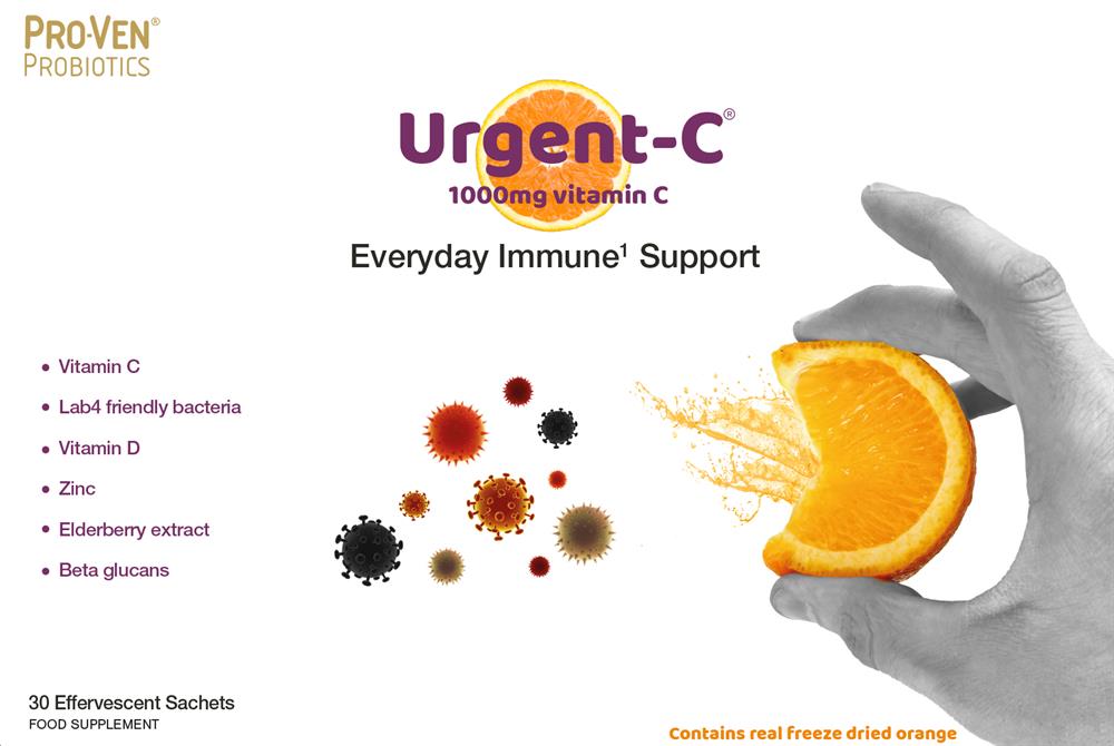 Urgent-C Urgent C 1000mg Immune Support 30 sachet