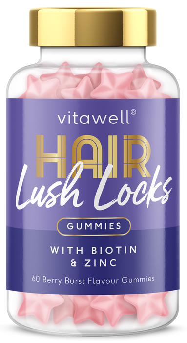 Vitawell Hair Lush Locks 60 Gummies