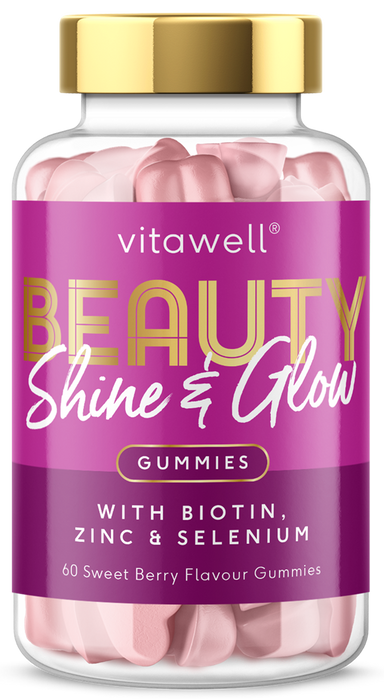 Vitawell Beauty Shine & Glow Gummies 60 tablets