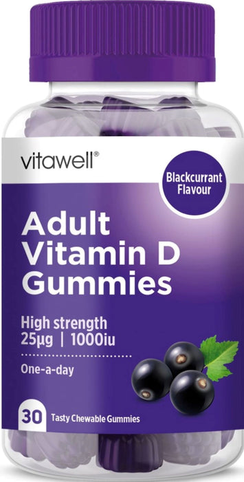 Vitawell Adult Vitamin D 30 Gummies