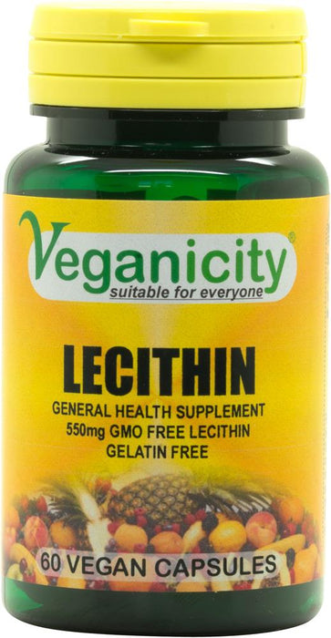 Veganicity Lecithin 550mg 60vegicaps