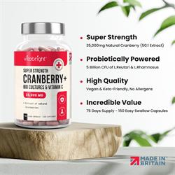 Vitabright Cranberry Probiotic Complex 150 Capsules