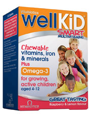 Vitabiotic Wellkid Chewable 30 Tablets