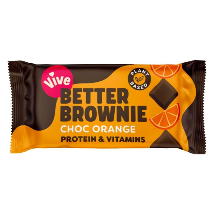 Vivefoods Better Brownie Choc Orange 35g