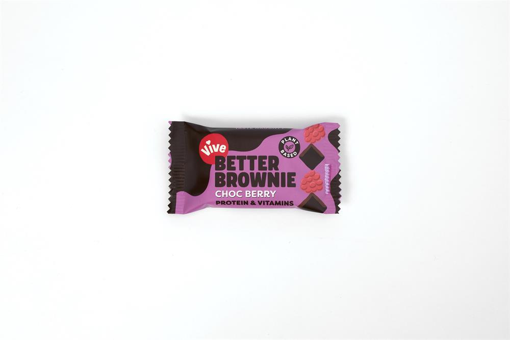 Vivefoods Better Brownie Chocolate Berry 35g