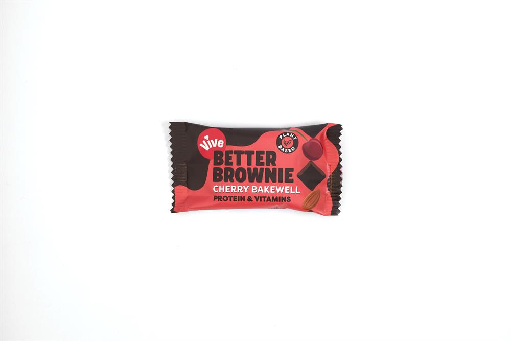 Vivefoods Better Brownie Cherry Bakewell 35g