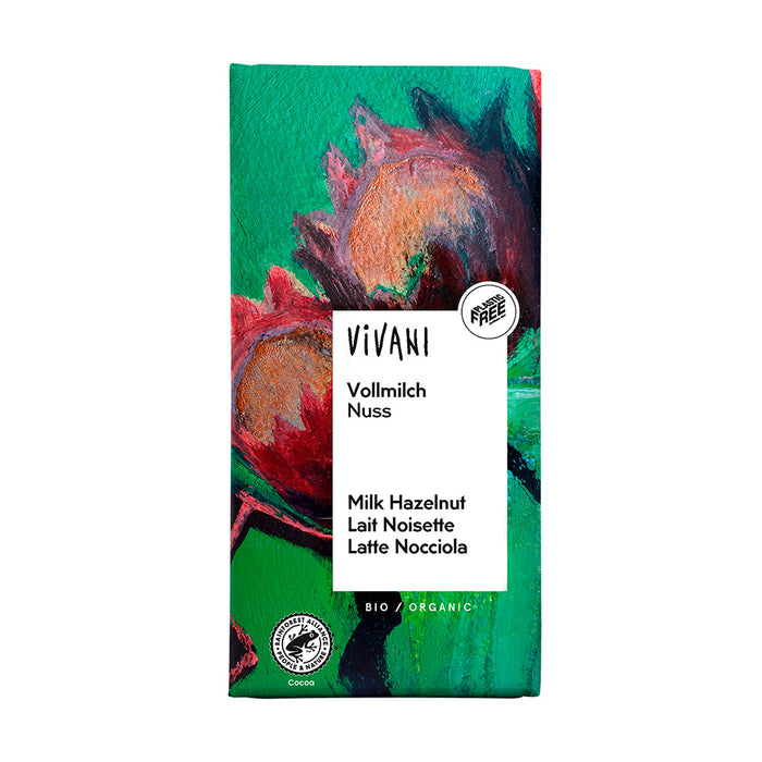Vivani Milk Hazelnut Chocolate 100g