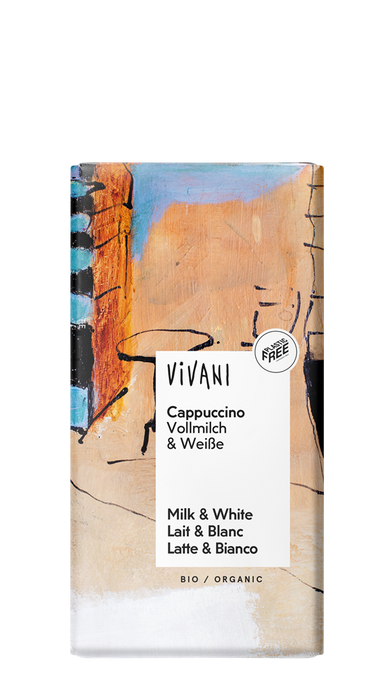 Vivani Cappuccino Chocolate 100g