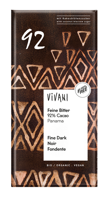Vivani Dark 92% Cocoa 80g