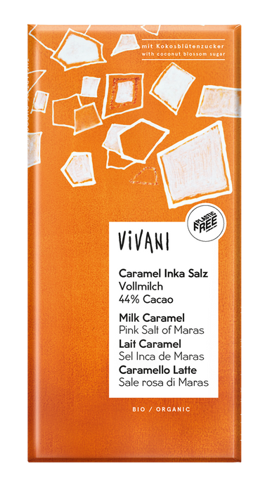 Vivani Milk Caramel Pink Salt 80g