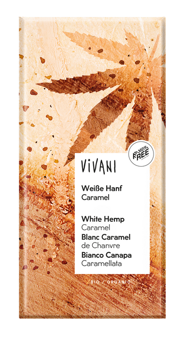 Vivani White Hemp Caramel 80g