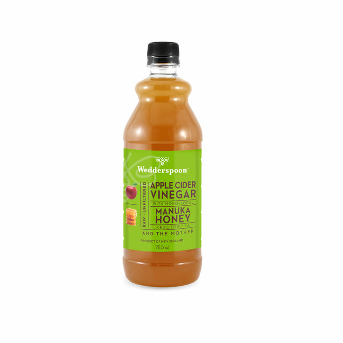 Wedderspoon Apple Cider Vinegar & Manuka 750ml