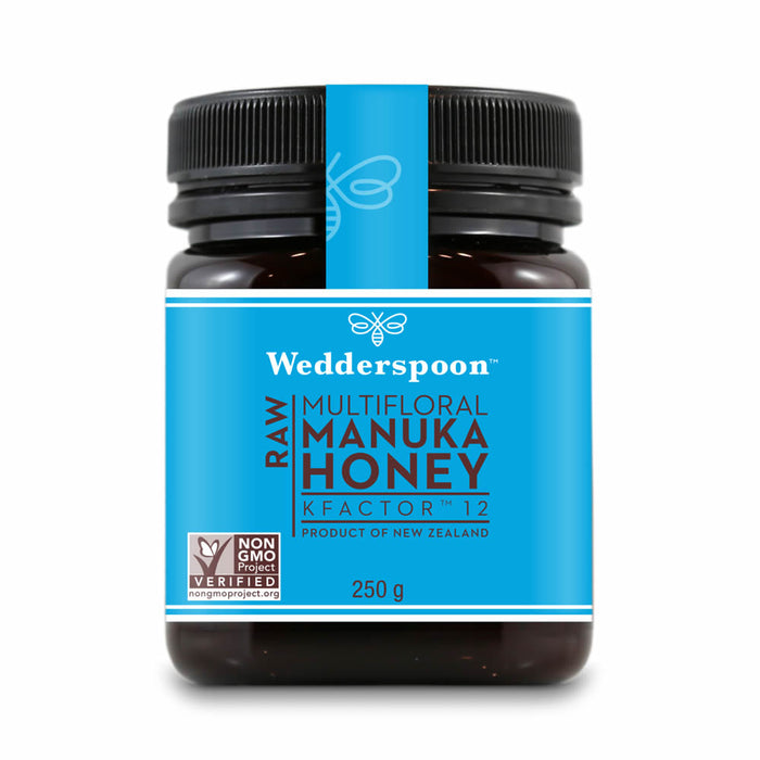 Wedderspoon RAW Manuka Honey KFactor 12 250g