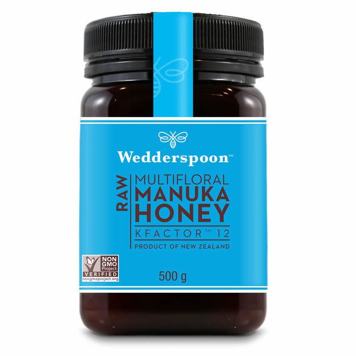 Wedderspoon RAW Manuka Honey KFactor 12 500g