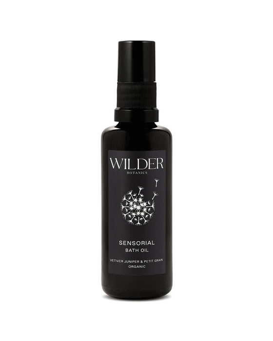 Wilder Botanics Sensorial Bath Oil Vetiver 50ml