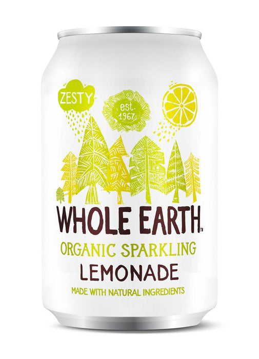 Whole Earth Organic Sparkling Lemonade 330ml