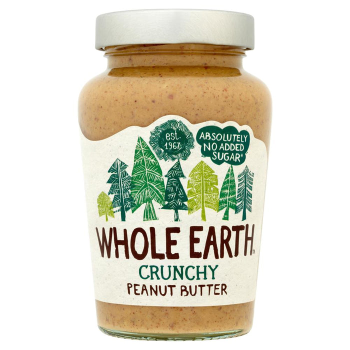 Whole Earth Crunchy Peanut Butter 454g