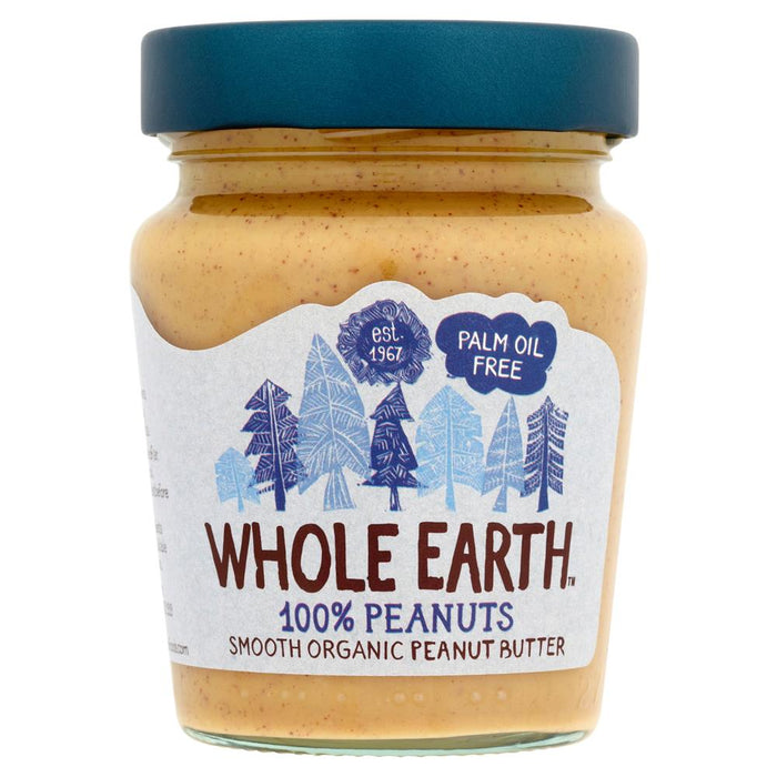 Whole Earth 100% Peanuts Smooth Organic 227g