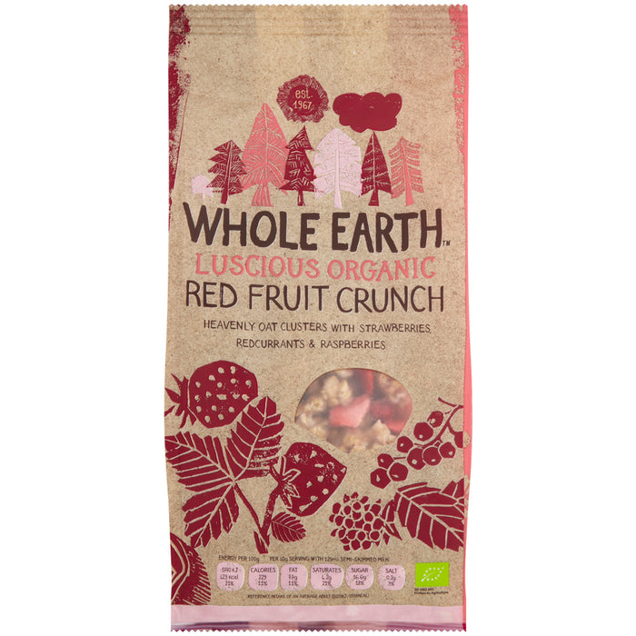 Whole Earth Org Red Fruit Crunch 450g