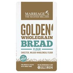 W H Marriage Golden Wholegrain Strong Flour 1KG
