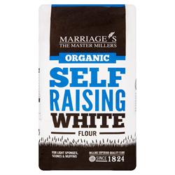 W H Marriage Org Self Raising White Flour 1KG