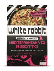 The White Rabbit Pizza Co Risotto with Mediterranean Veg 180g