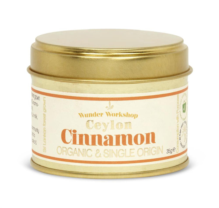 Wunder Workshop Organic Ceylon Cinnamon Powder 35g