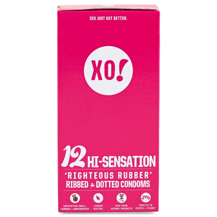 XO! XO! Hi-Sensation Condoms (12) 1pack