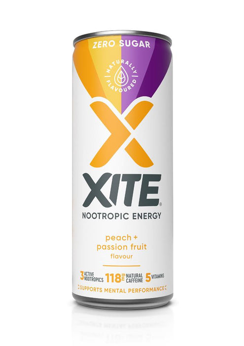 Xite Energy XITE Peach and Passionfruit 330ml