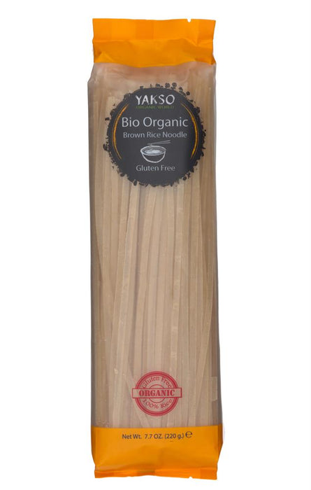 Yakso Organic Brown Rice Noodles 220g