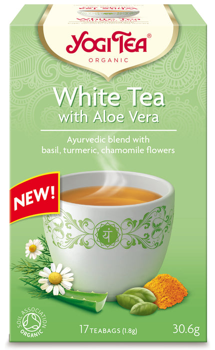 Yogi White Tea Aloe Vera 17 Bags