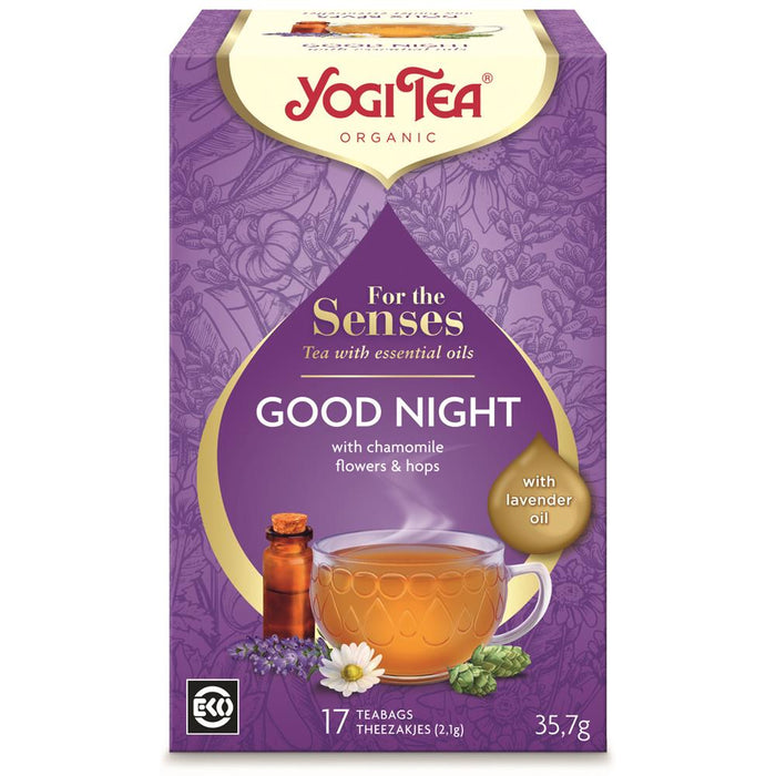 Yogi Senses Good Night Organic Tea 17 Bags